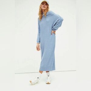 NEW FREE PEOPLE LA BOHEME SWEATER DRESS MIDI KNIT DRESS